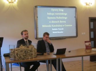 prelekcja Radosława Franczaka (z lewej) i Michała Muraszko