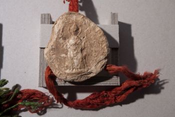 Pieczęcie z Dyplomu Gnieźnieńskiego 201 (1375, Gniezno)