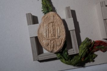 Pieczęcie z Dyplomu Gnieźnieńskiego 201 (1375, Gniezno)