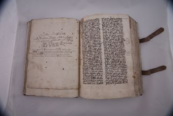 Akta Synodu Kaliskiego (BK Ms 42): rękopis na papierze z  2 poł. XV w.